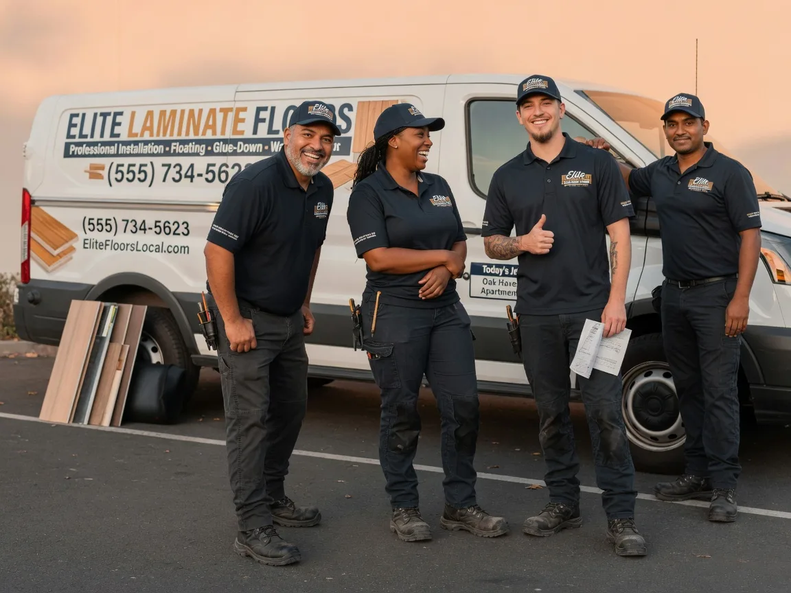 Laminate flooring installation company in Balsam Grove, NC
